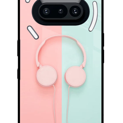 Music Lover Nothing Phone 3A Glass Case Back Cover by Casekaro