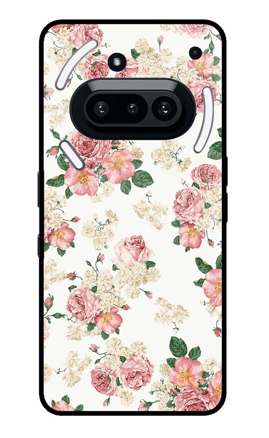Flowers Nothing Phone 3A Glass Case