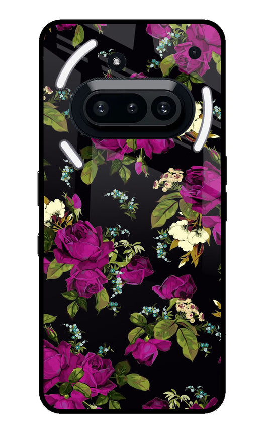 Flowers Nothing Phone 3A Glass Case