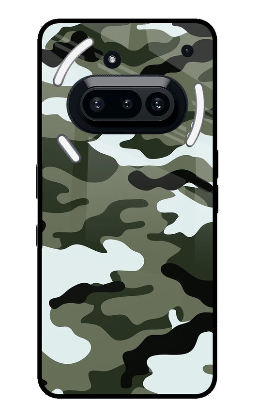 Camouflage Nothing Phone 3A Glass Case