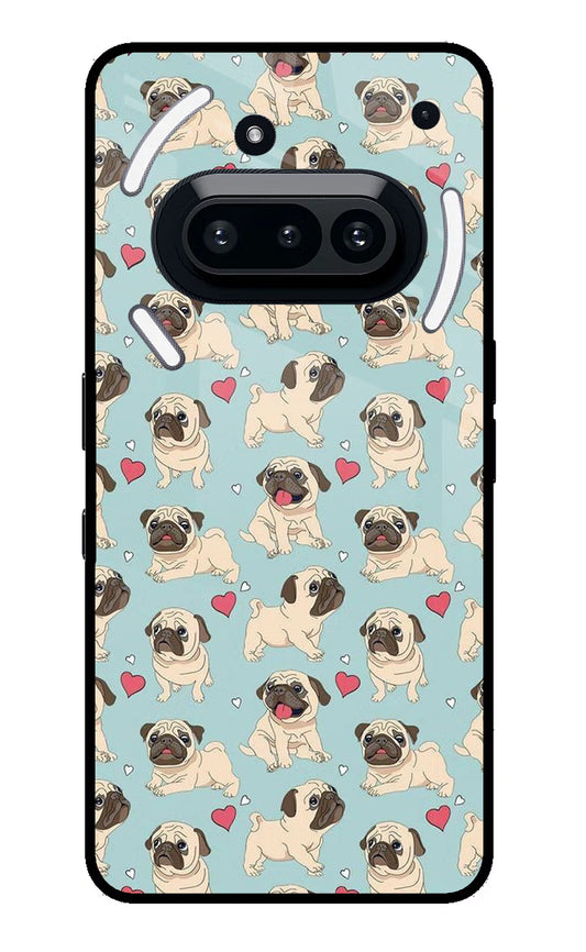 Pug Dog Nothing Phone 3A Glass Case