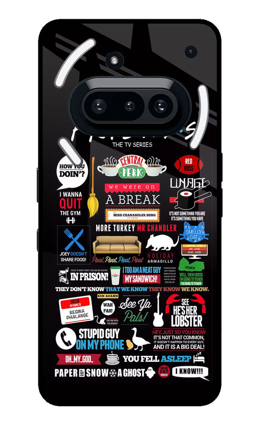 FRIENDS Nothing Phone 3A Glass Case