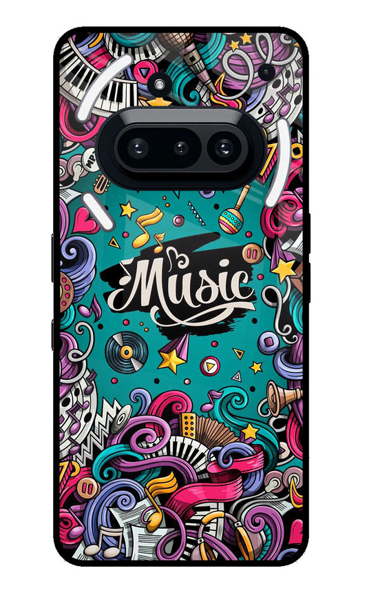Music Graffiti Nothing Phone 3A Glass Case