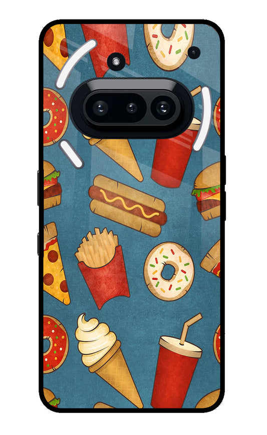 Foodie Nothing Phone 3A Glass Case