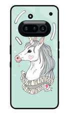 Unicorn Wallpaper Nothing Phone 3A Glass Case
