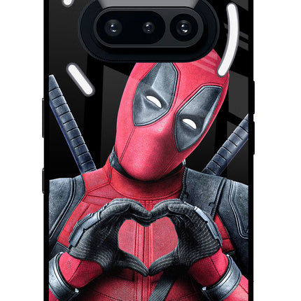 Deadpool Nothing Phone 3A Glass Case Back Cover by Casekaro