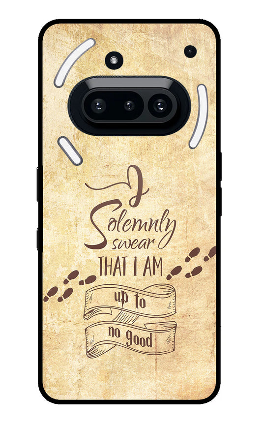 I Solemnly swear that i up to no good Nothing Phone 3A Glass Case
