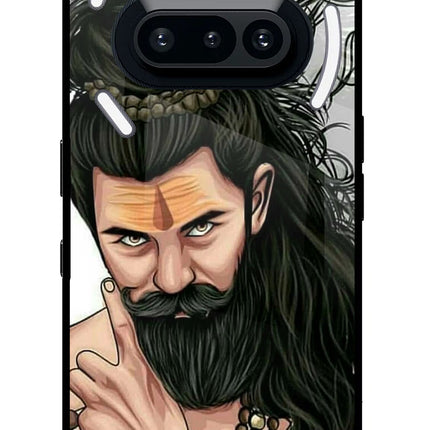 Mahadev Nothing Phone 3A Glass Case Back Cover by Casekaro