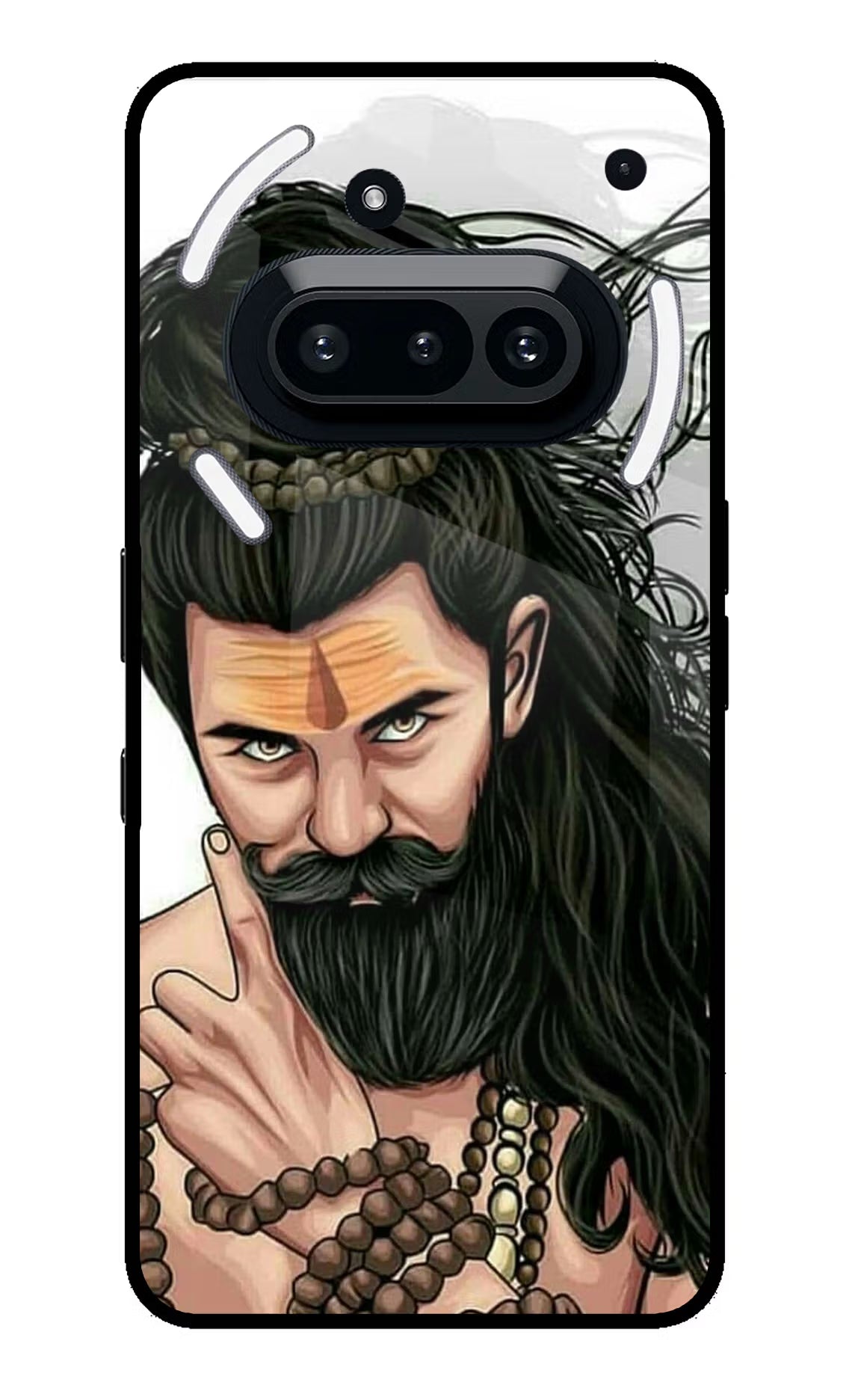 Mahadev Nothing Phone 3A Glass Case Back Cover by Casekaro