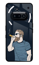Smoking Nothing Phone 3A Glass Case