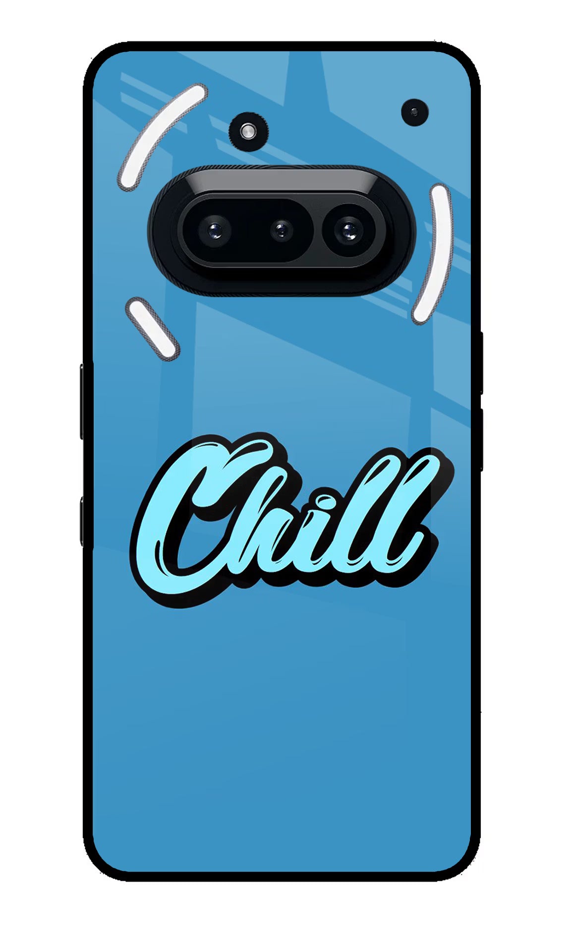 Chill Nothing Phone 3A Glass Case