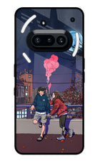 Chilling Couple Nothing Phone 3A Glass Case