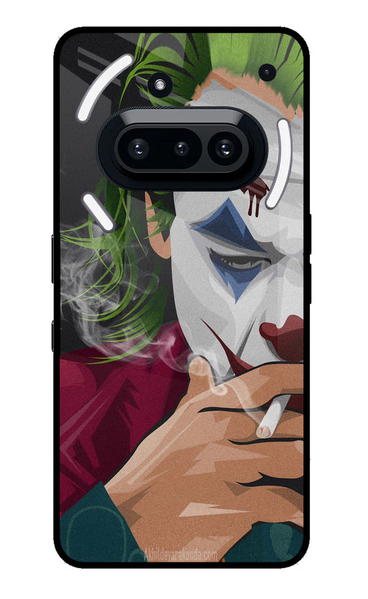 Joker Smoking Nothing Phone 3A Glass Case
