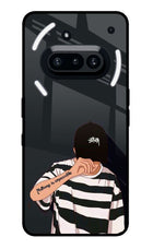 Aesthetic Boy Nothing Phone 3A Glass Case