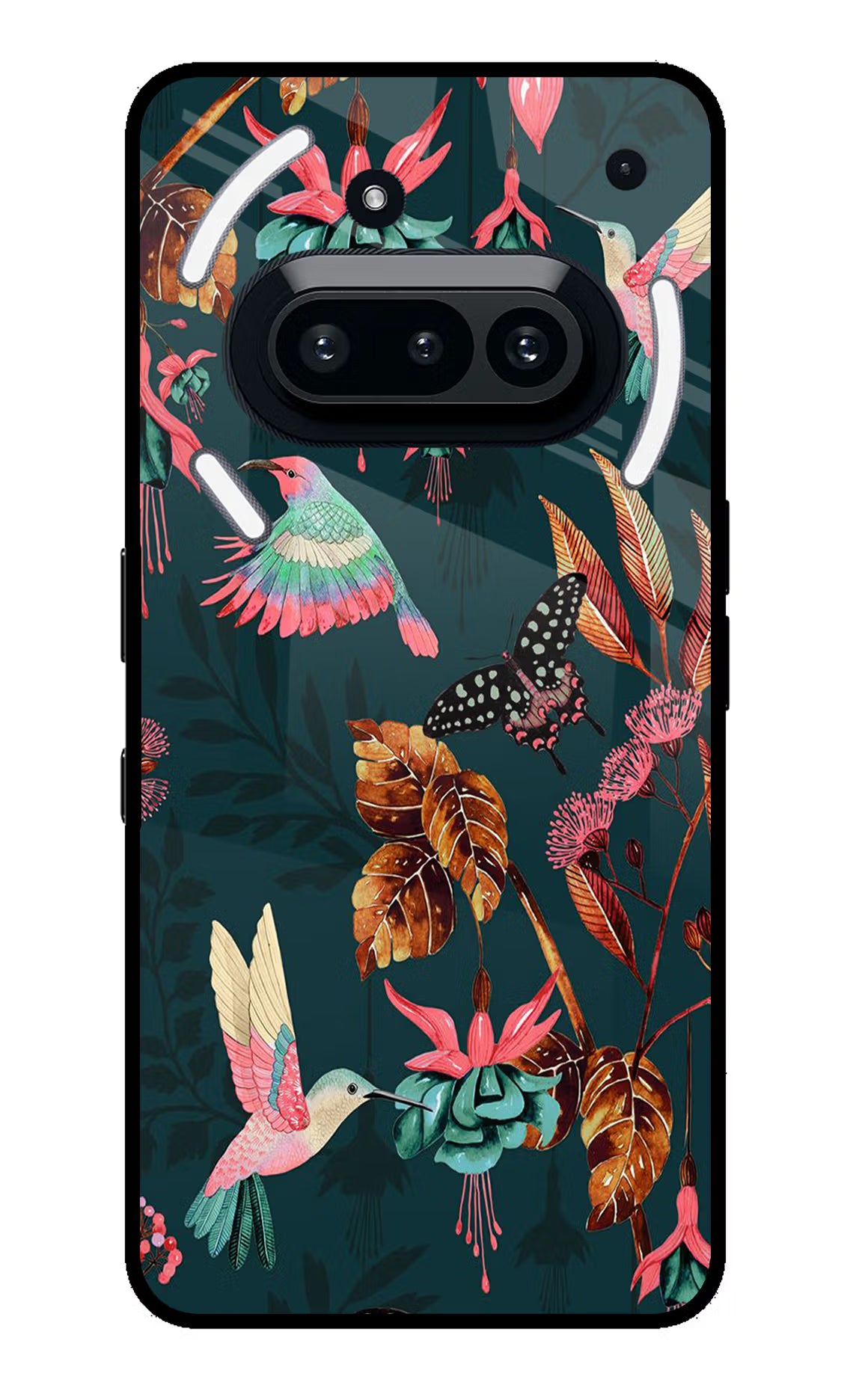 Birds Nothing Phone 3A Glass Case Back Cover by Casekaro
