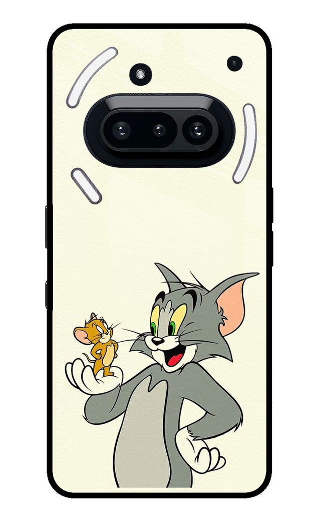 Tom & Jerry Nothing Phone 3A Glass Case
