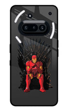 Ironman Throne Nothing Phone 3A Glass Case