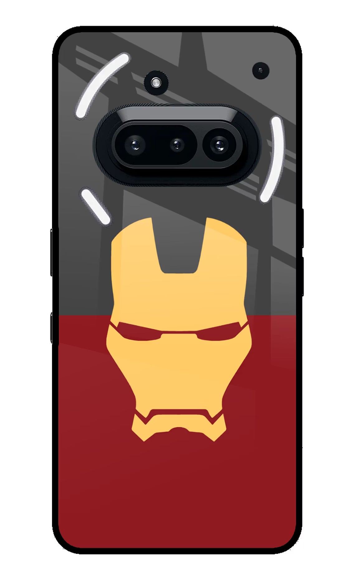 Ironman Nothing Phone 3A Glass Case Back Cover by Casekaro