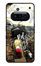 Ride More Worry Less Nothing Phone 3A Glass Case