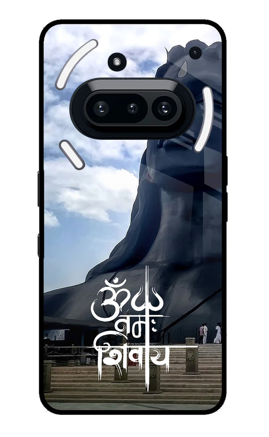 Om Namah Shivay Nothing Phone 3A Glass Case