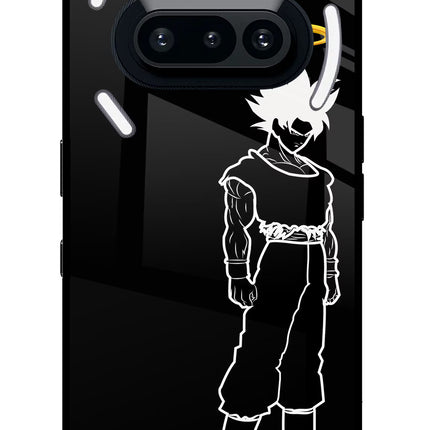 DBS Character Nothing Phone 3A Glass Case Back Cover by Casekaro
