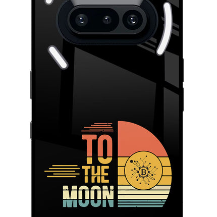 To the Moon Nothing Phone 3A Glass Case