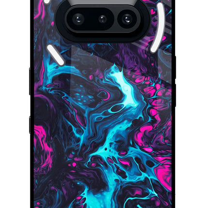 Abstract Nothing Phone 3A Glass Case