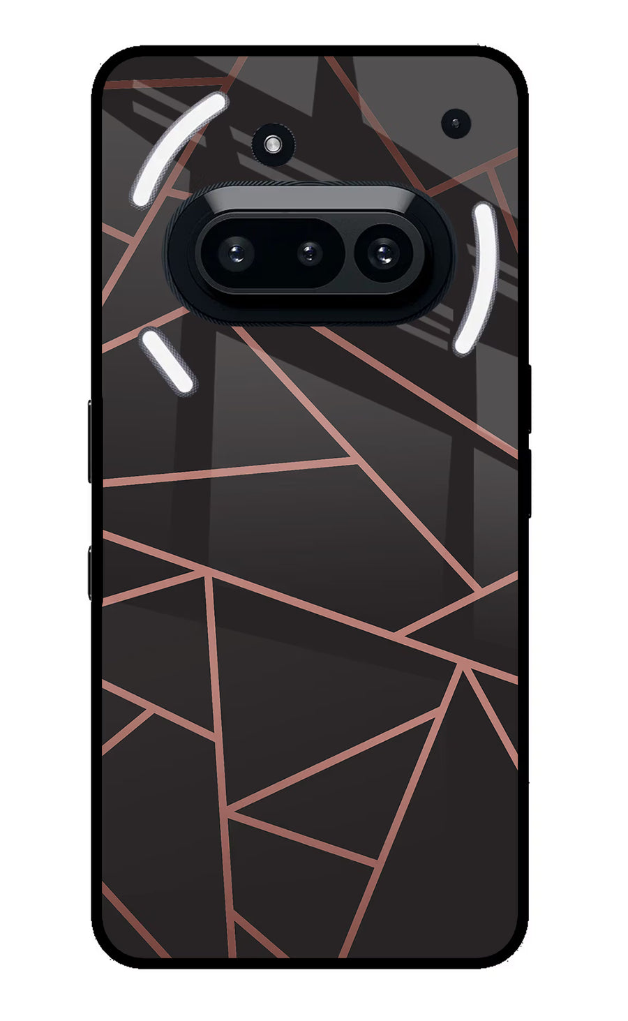Geometric Pattern Nothing Phone 3A Back Cover, Metal case