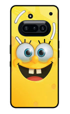 Sponge 1 Nothing Phone 3A Glass Case Back Cover by Casekaro