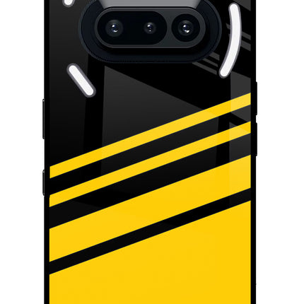 Yellow Shades Nothing Phone 3A Glass Case