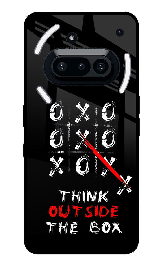Think out of the BOX Nothing Phone 3A Glass Case