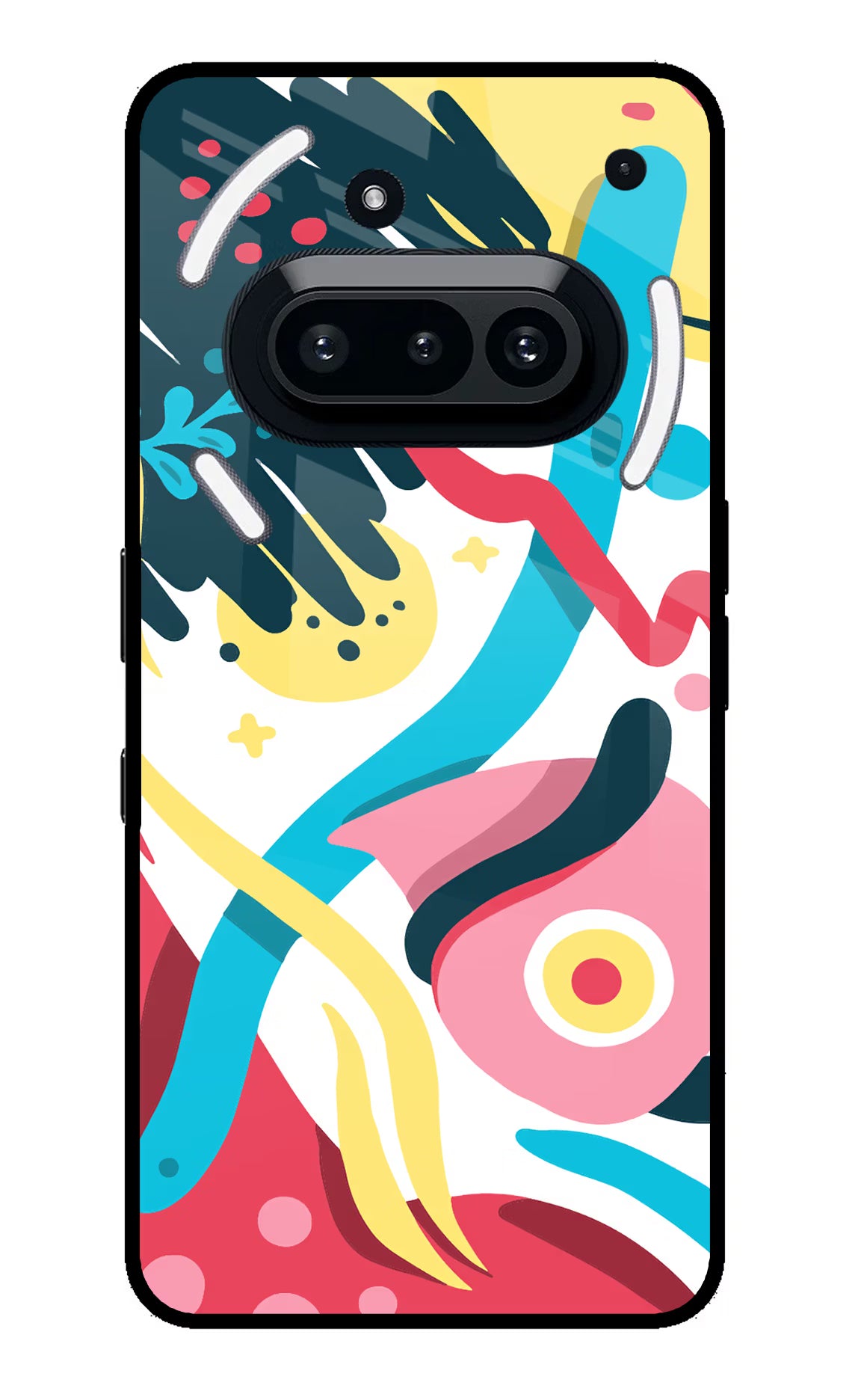 Trippy Nothing Phone 3A Glass Case