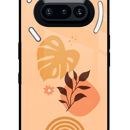 Bohemian Art Nothing Phone 3A Glass Case Back Cover by Casekaro