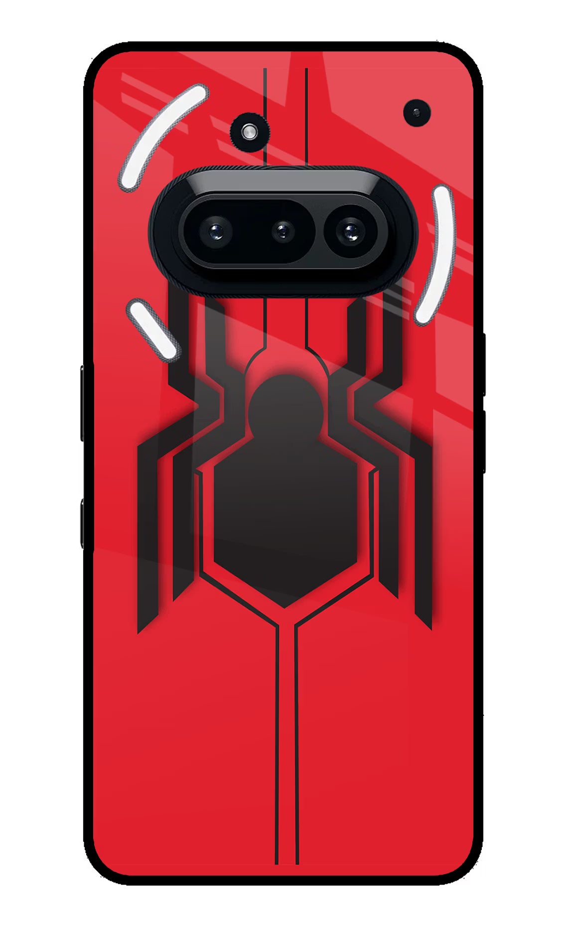 Spider Nothing Phone 3A Glass Case Back Cover by Casekaro