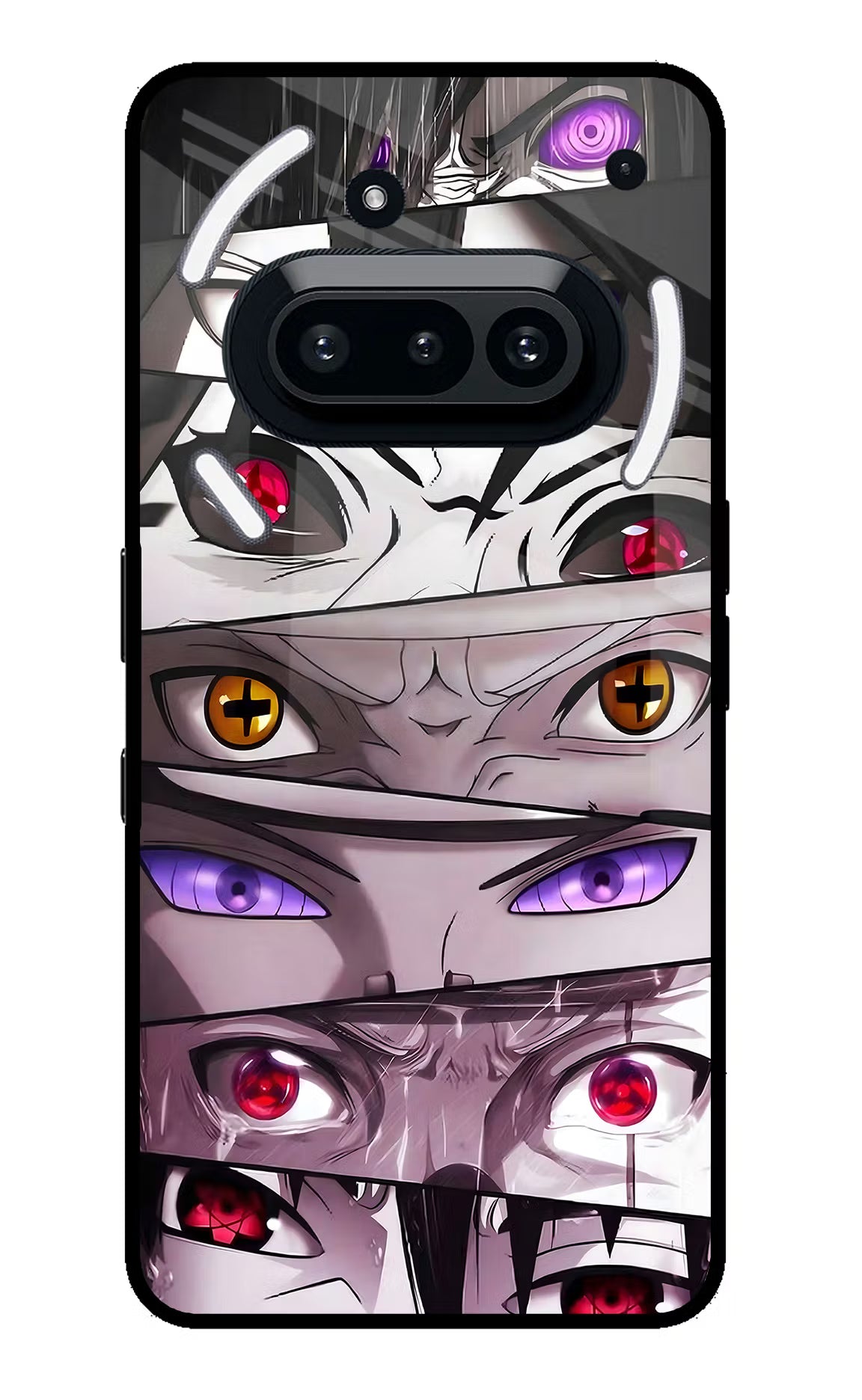 Naruto Anime Nothing Phone 3A Glass Case Back Cover by Casekaro