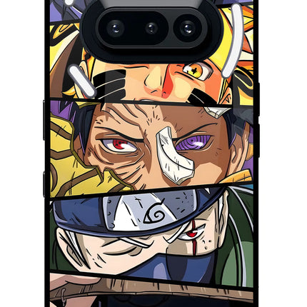 Naruto Character Nothing Phone 3A Glass Case Back Cover by Casekaro