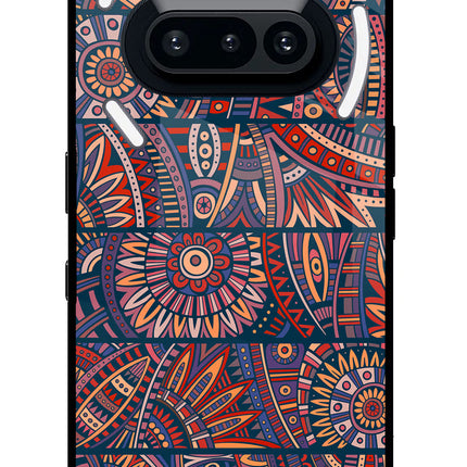 African Culture Design Nothing Phone 3A Glass Case Back Cover by Casekaro