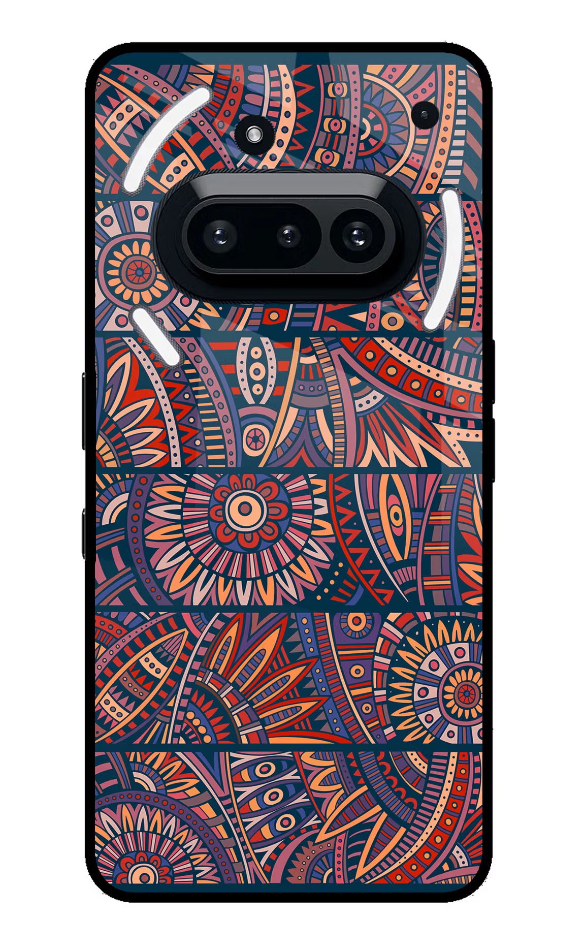 African Culture Design Nothing Phone 3A Glass Case Back Cover by Casekaro