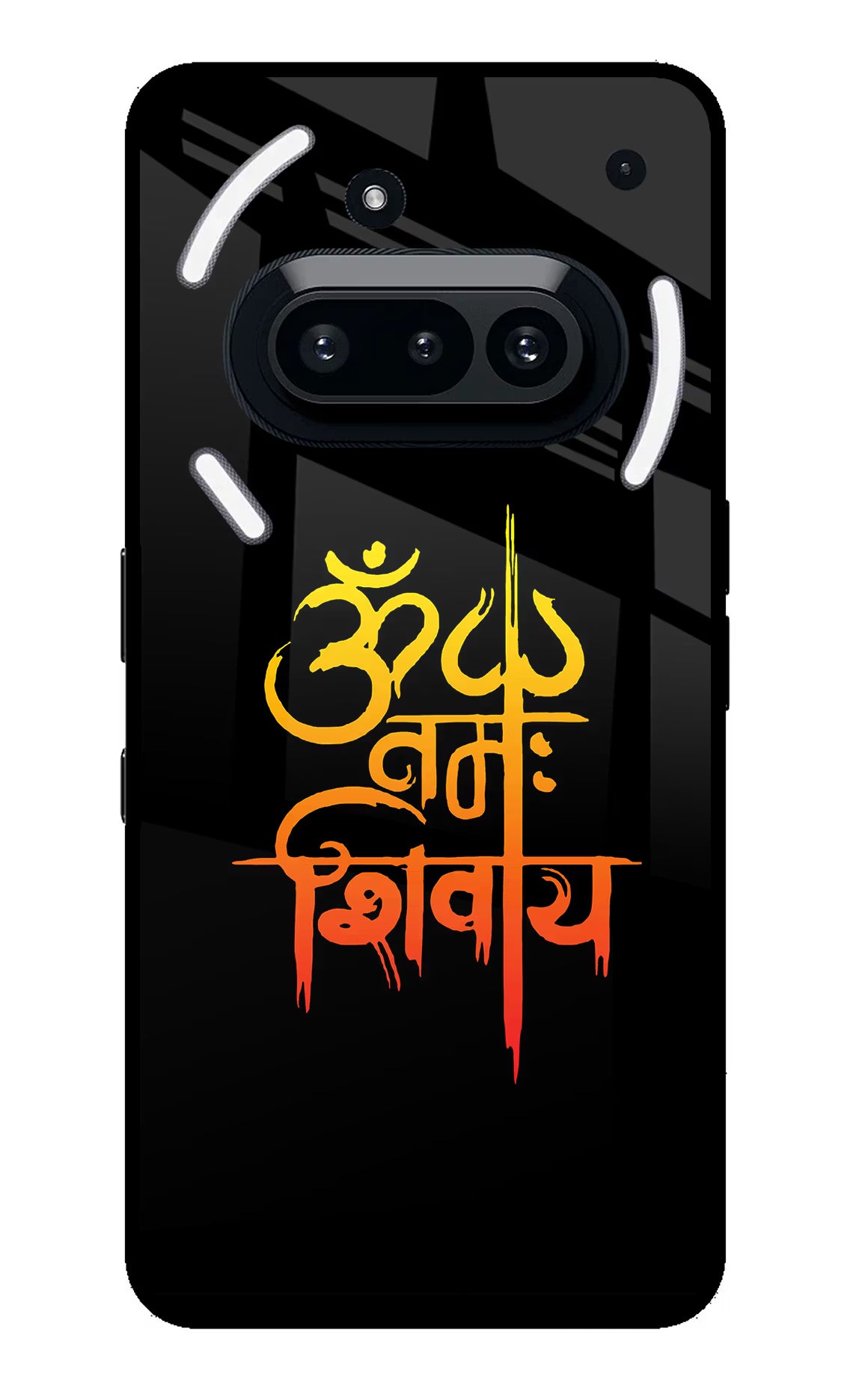 Om Namah Shivay Nothing Phone 3A Glass Case