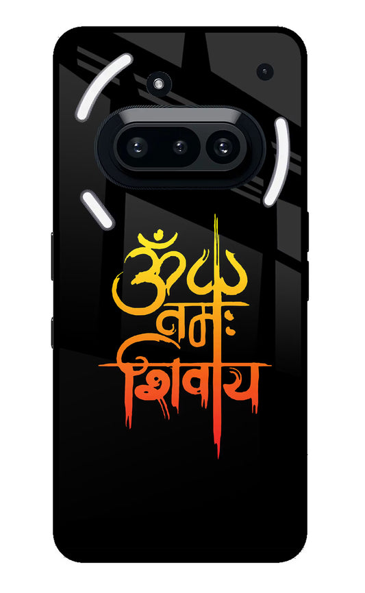 Om Namah Shivay Nothing Phone 3A Glass Case