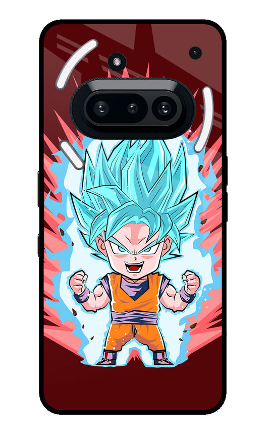 Goku Little Nothing Phone 3A Glass Case