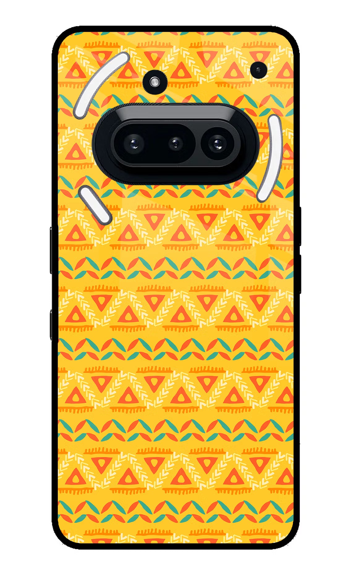 Tribal Pattern Nothing Phone 3A Glass Case Back Cover by Casekaro