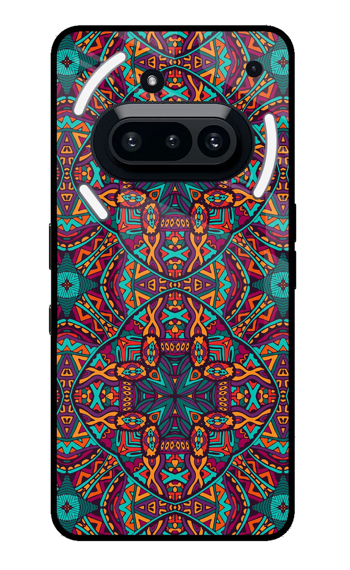 Colour Mandala Nothing Phone 3A Glass Case
