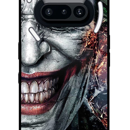 Joker Cam Nothing Phone 3A Glass Case Back Cover by Casekaro