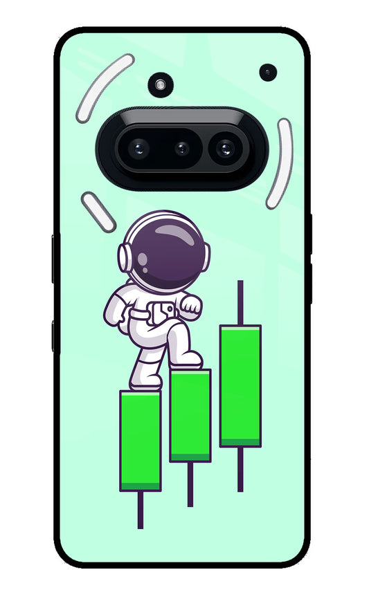 Astronaut Trader Nothing Phone 3A Glass Case