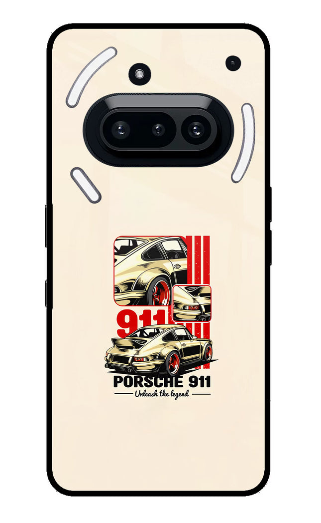 Classic Porsche 911 Nothing Phone 3A Glass Case