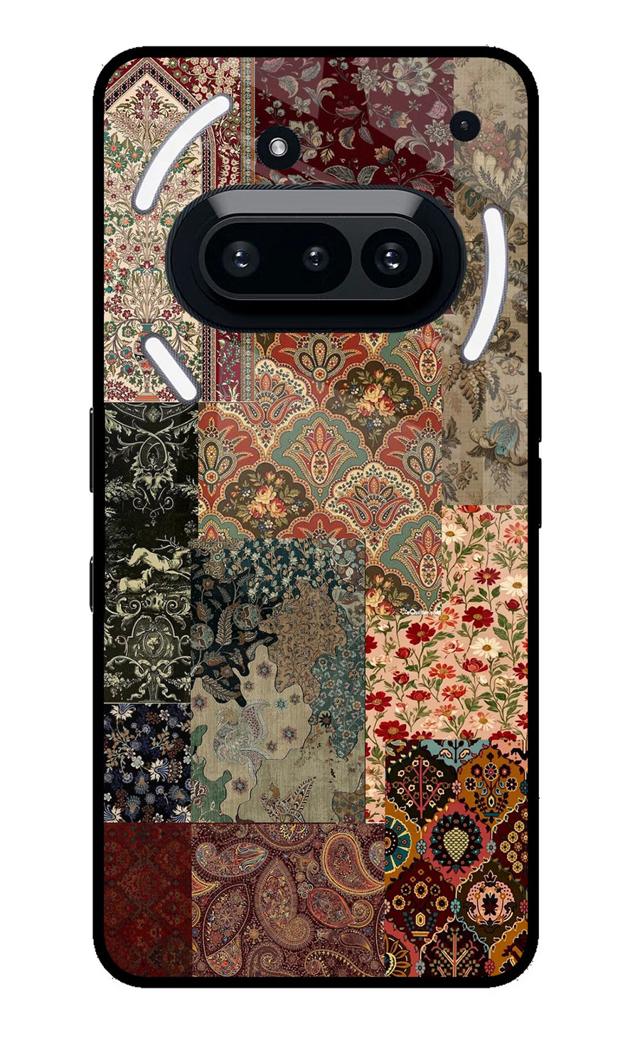 Desi Print Nothing Phone 3A Back Cover, Metal case