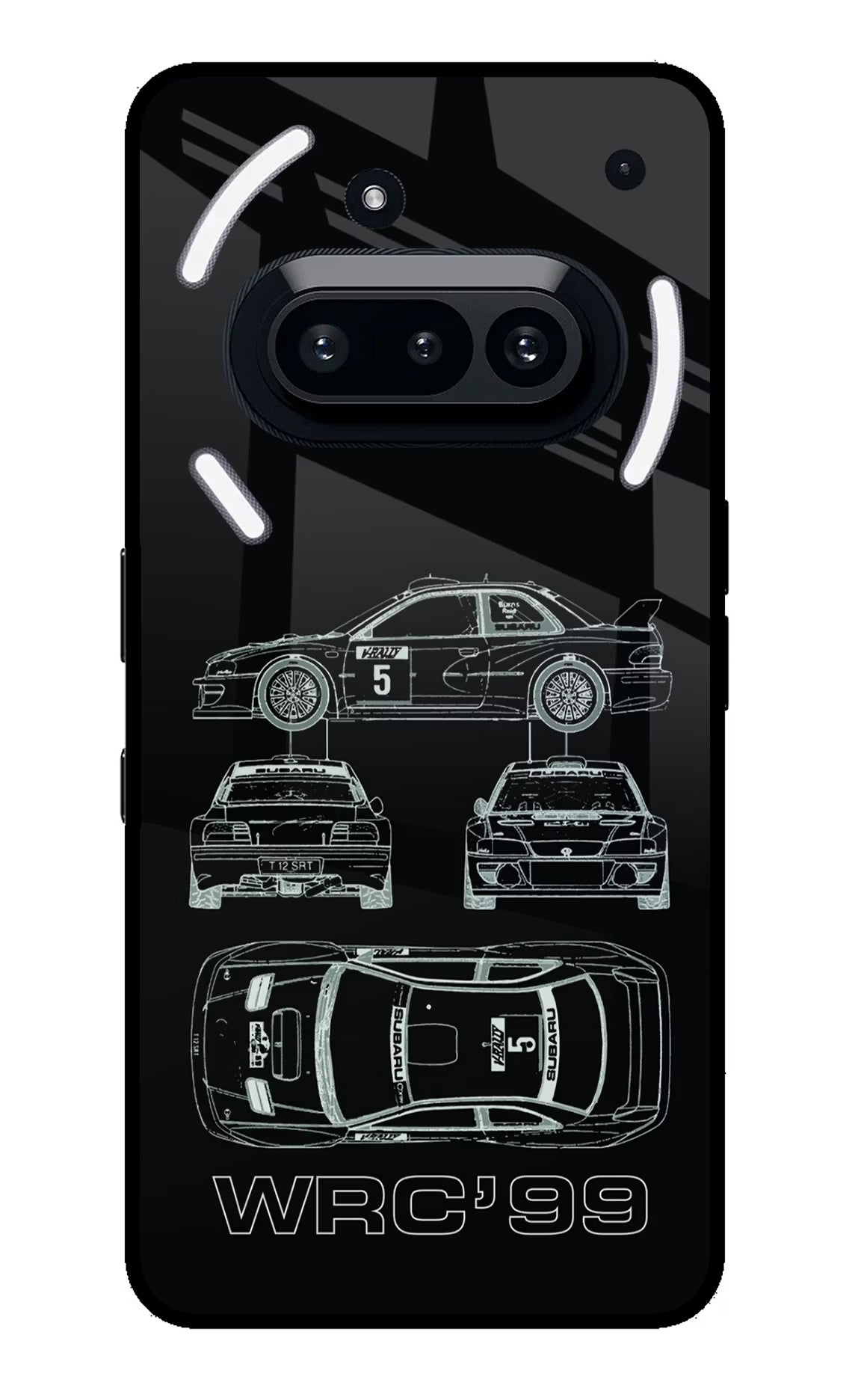 WRC'99 Nothing Phone 3A Glass Case