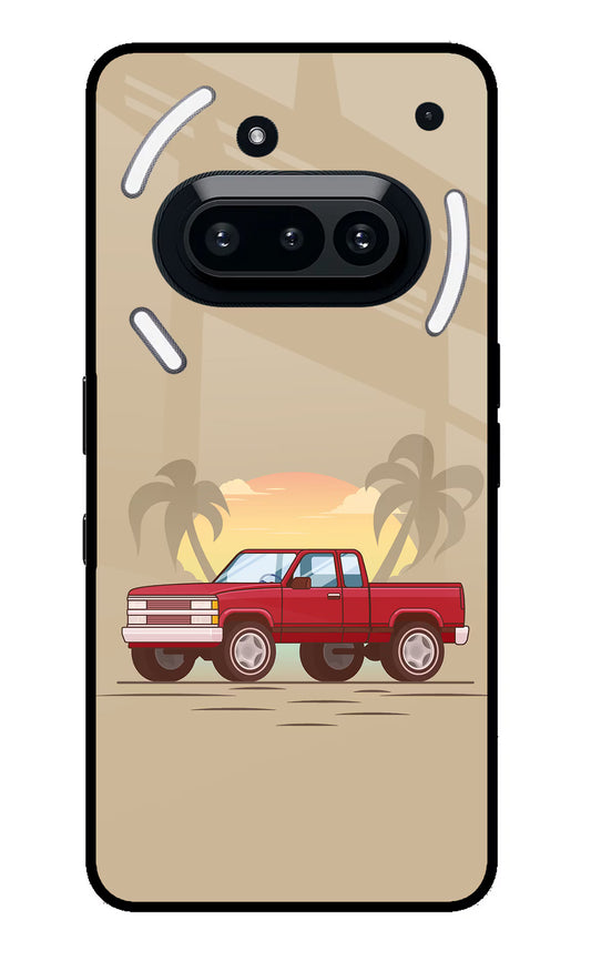 Desert Classic Drive Nothing Phone 3A Glass Case