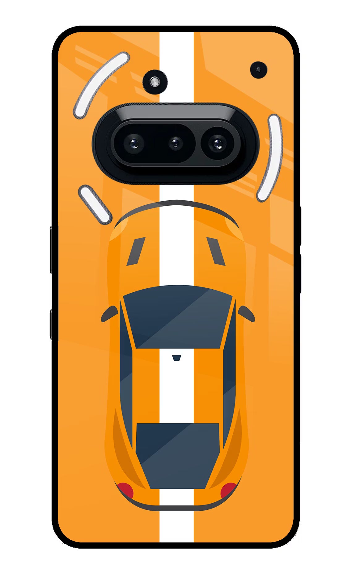 Highway Pursuit Nothing Phone 3A Glass Case Back Cover by Casekaro